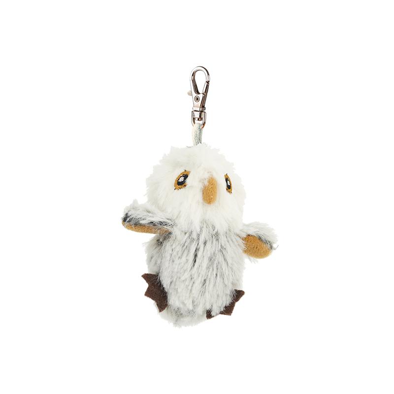 Snowy Owl - Clip Tiny Softie - 6cm