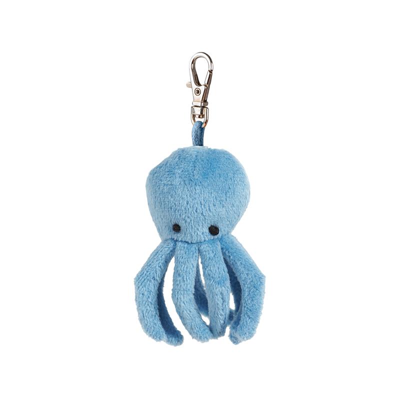 Octopus Blue - Clip Tiny Softie - 6cm