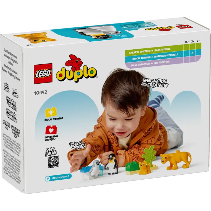 LEGO Duplo - Wild Animal Families - Penguins & Lions