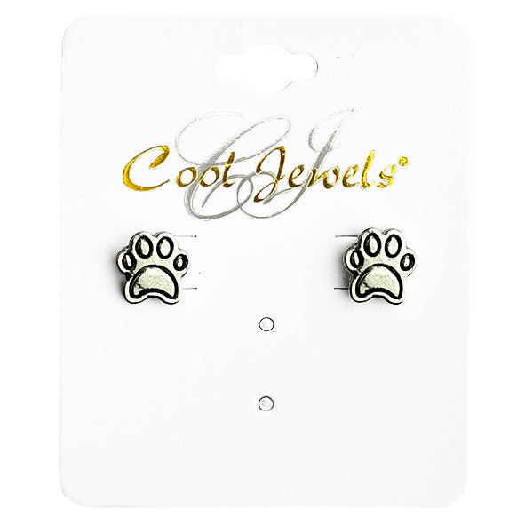 Cool Jewels Earrings Bear Paw
