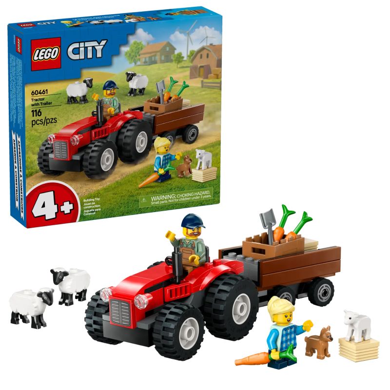 LEGO City - Great Vehicles - Red Farm Tractor
