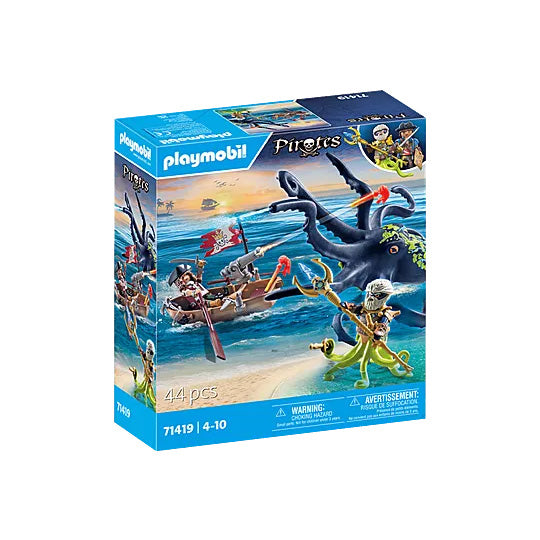 PLAYMOBIL Battle against the Giant Octopus 71419