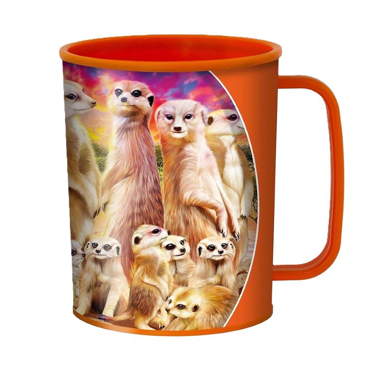Kids 3D LiveLife Drinking Cup - Cool Meerkats