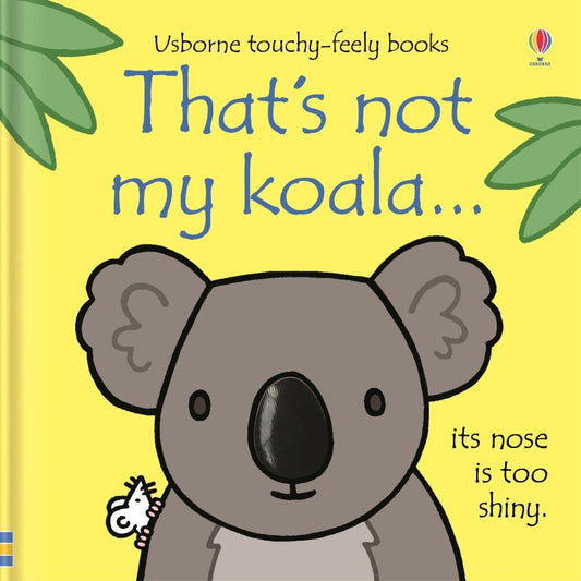 kids book 'thats not my koala' with a drawn image of a koala