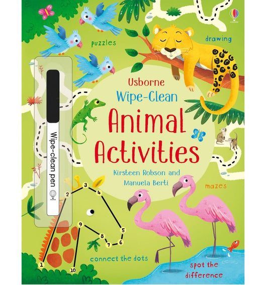 Wipe Clean Animal Activities