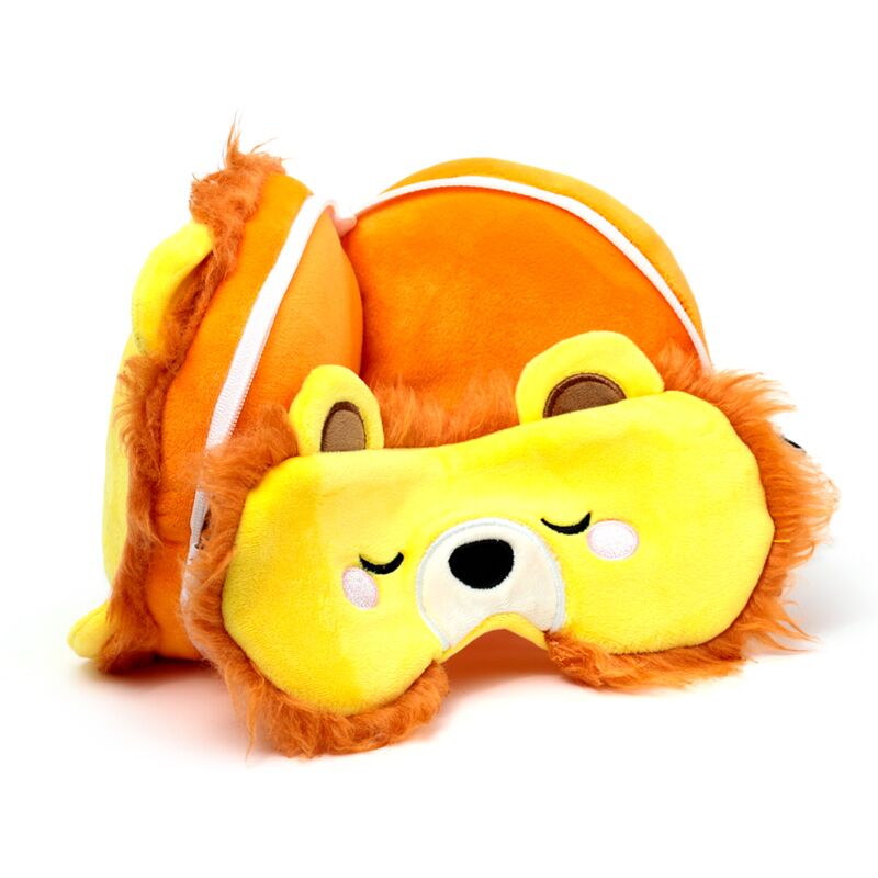 Relaxeazzz - Lion Travel Pillow Set