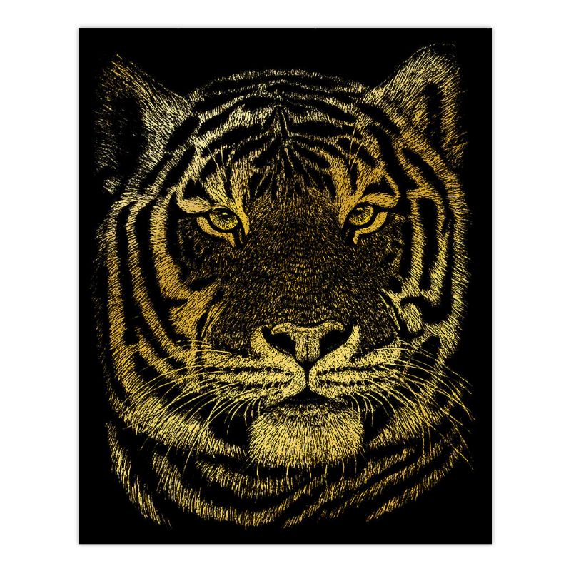 Engraving Art - Bengal Tiger