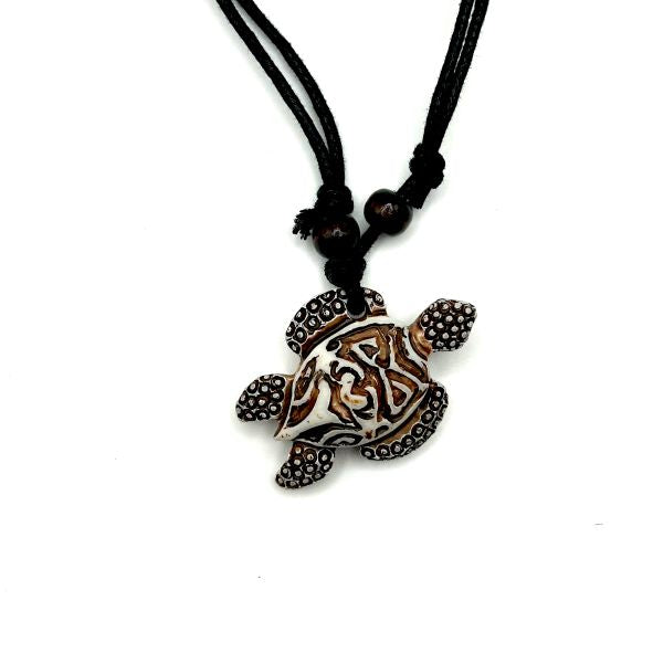 Cool Jewels Slider Cord Necklace Turtle