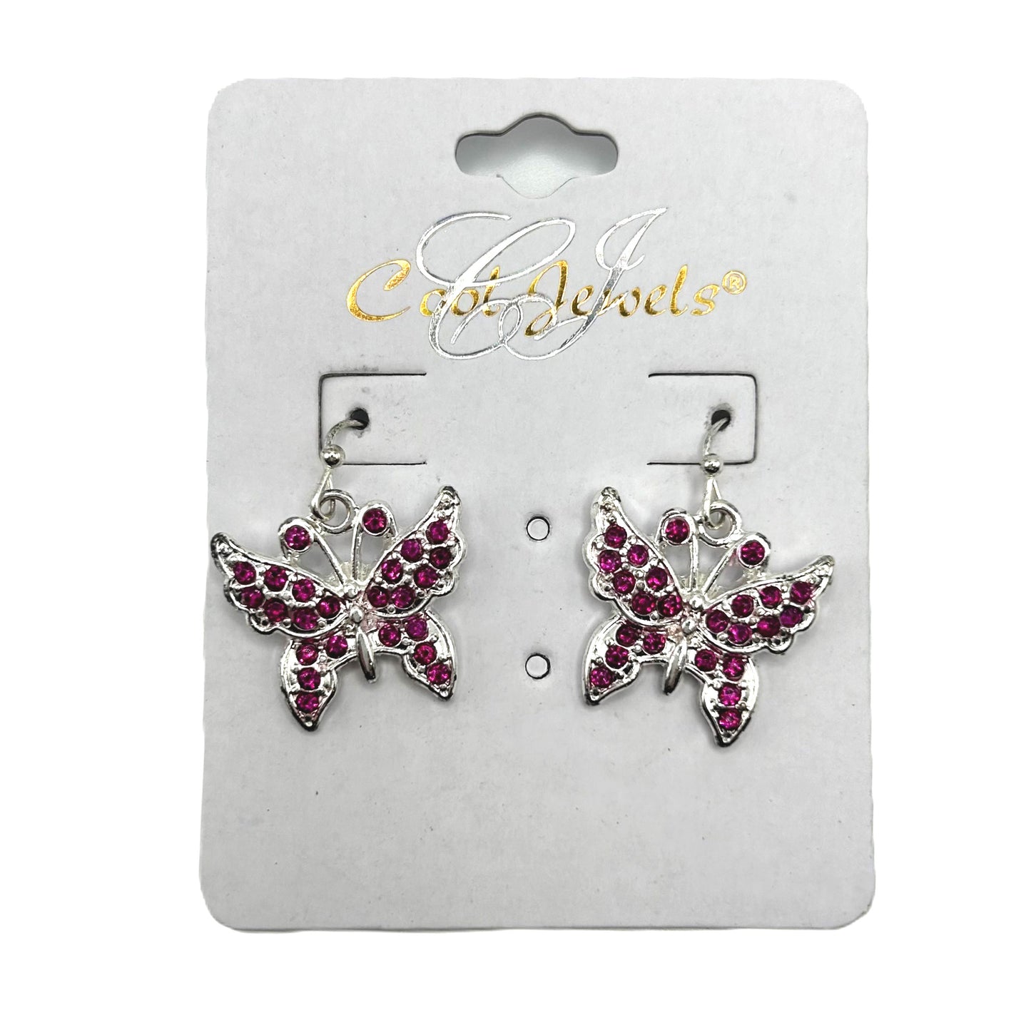 Cool Jewels Earrings Butterfly