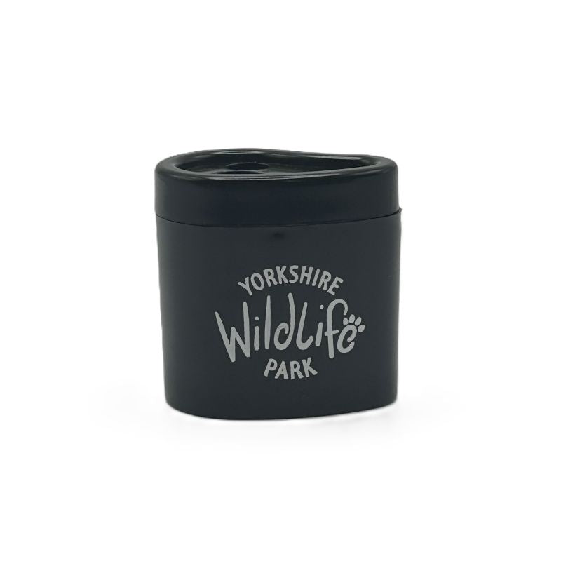 Yorkshire Wildlife Park Double Sharpener - Black