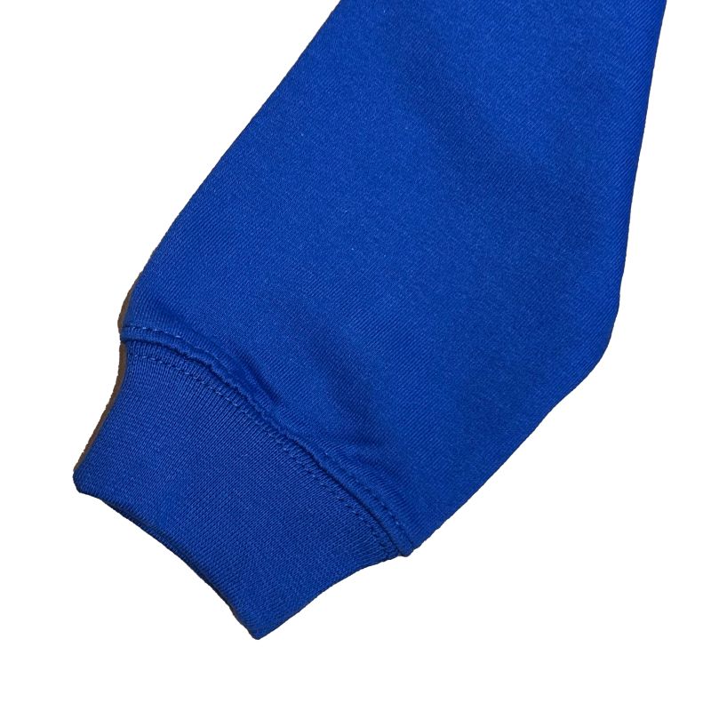 Yorkshire Wildlife Park Kids Be Yourself Rainbow Zebra Kids Hoodie - Blue