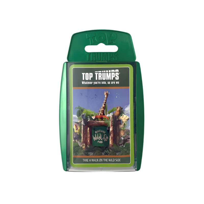 yorkshire wildlife park top trumps with park animals