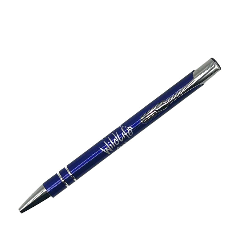 Yorkshire Wildlife Park Retro Pen - Blue