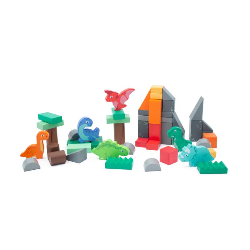 Dino - Block Set (50pc in tub)