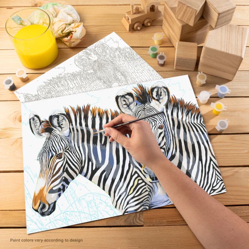 Paint by Numbers - Grevy's Zebra