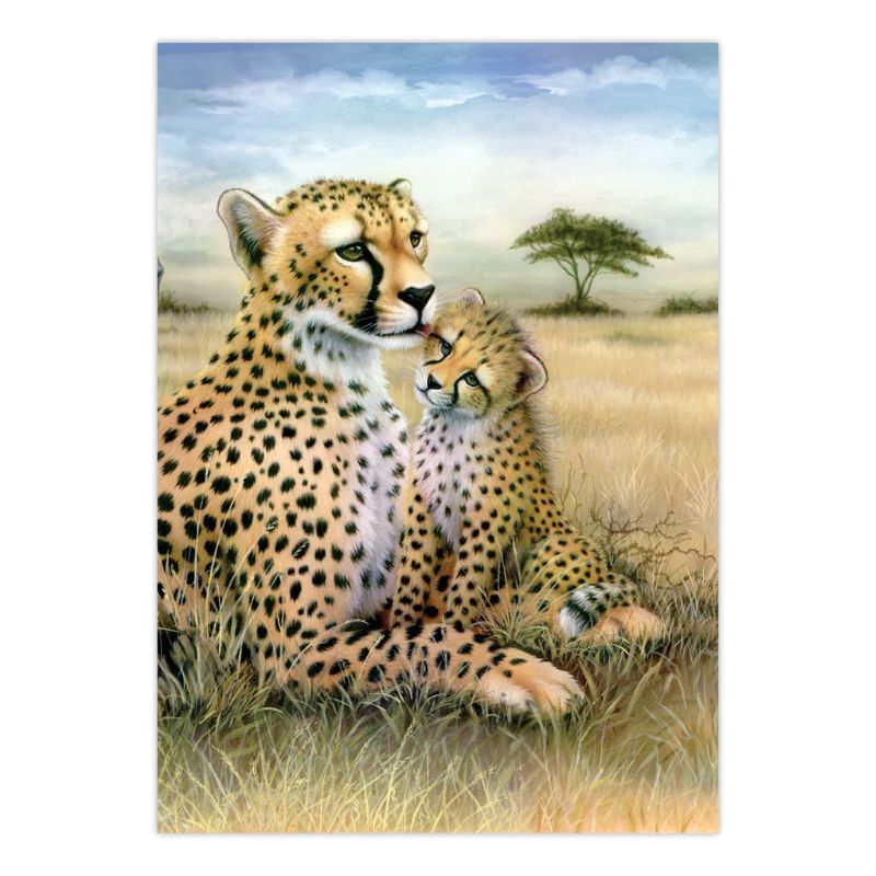 Paint by Numbers Cheetah - A4