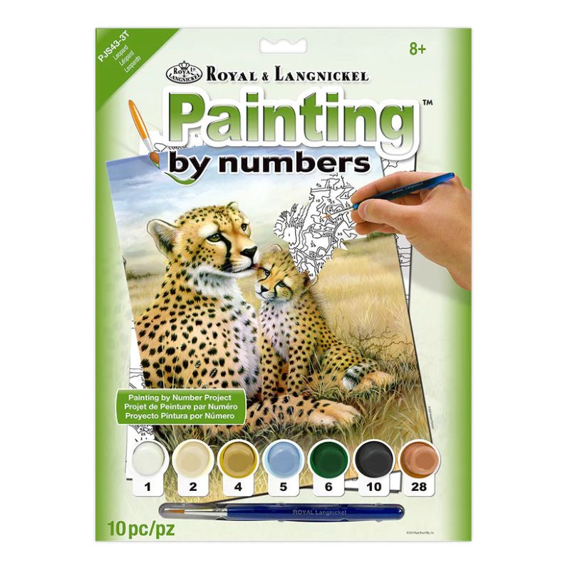 Paint by Numbers Cheetah - A4