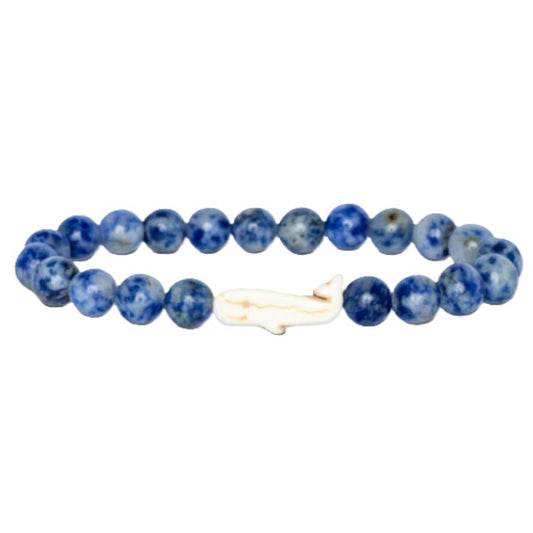 fahlo animal tracking bracelet the wayfare bracelet whale with coastal blue beads and white whale charm