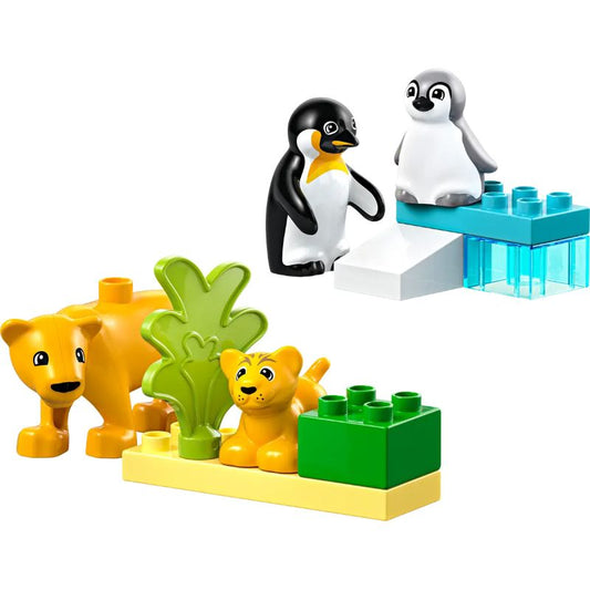 LEGO Duplo - Wild Animal Families - Penguins & Lions