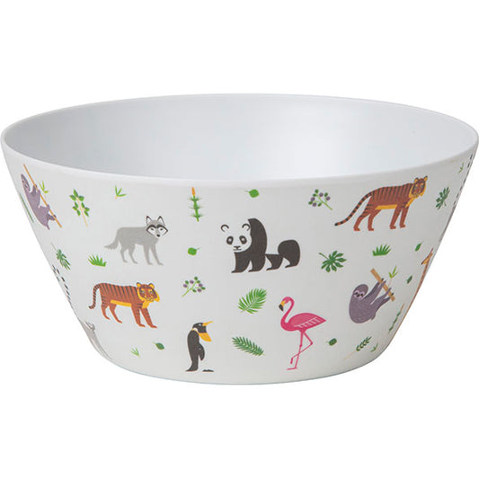 eco snack bowl wildlife with all over with all over animal design