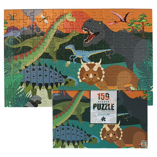 Dino Puzzle - Square 150 pieces