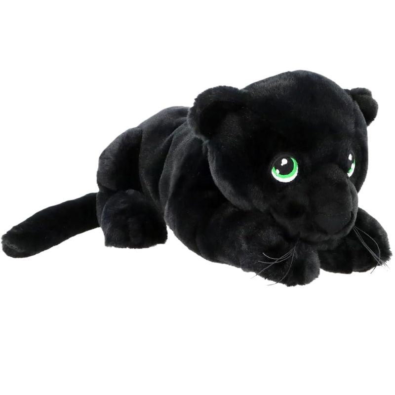 Keeleco Black Jungle Cat Medium Soft Toy - 25cm