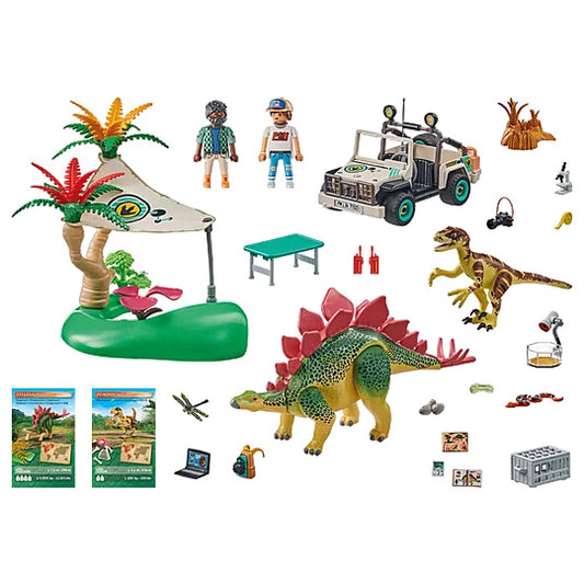 PLAYMOBIL Research Camp with Dinos 71523