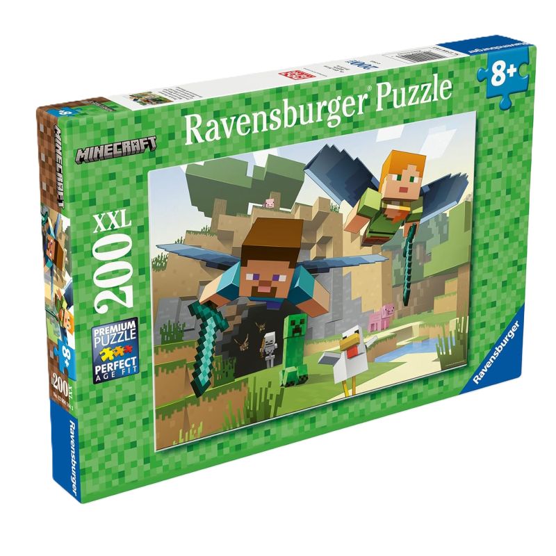 Ravensburger Minecraft 200 Piece  XXL Jigsaw Puzzle