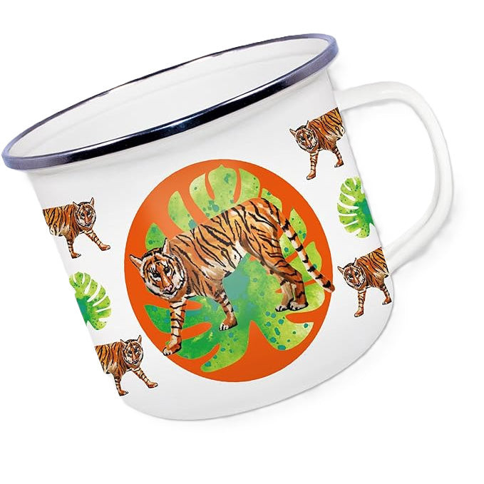 Anamelware - Tiger Enamel Mug