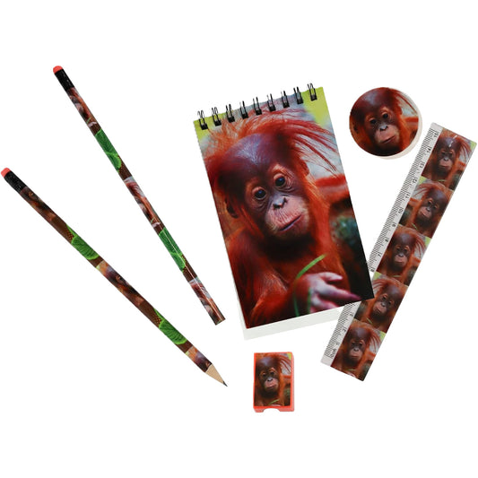 Wild Stationery Set - Orangutan
