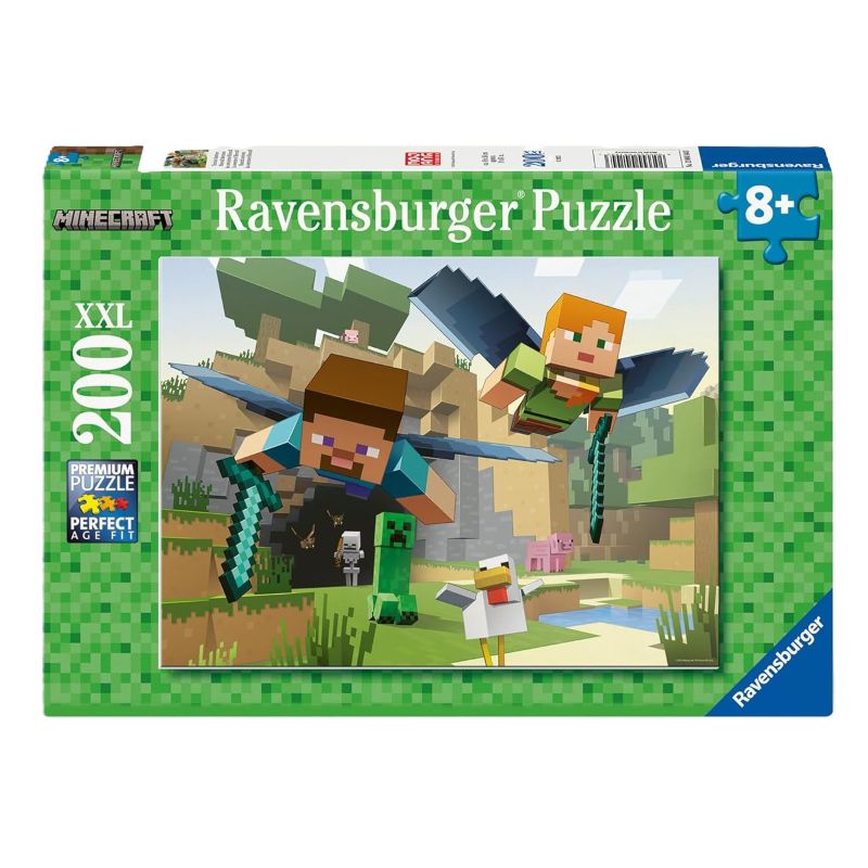 Ravensburger Minecraft 200 Piece  XXL Jigsaw Puzzle