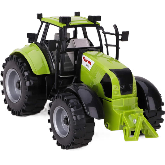 Farm Tractor Friction with Opening Hood - Green
