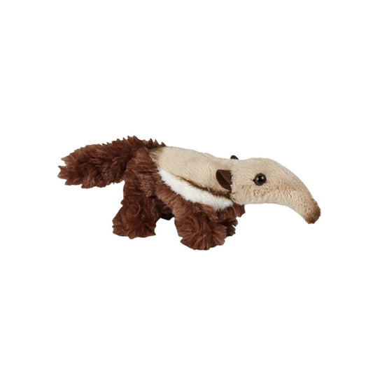 anteater soft toy on a white background