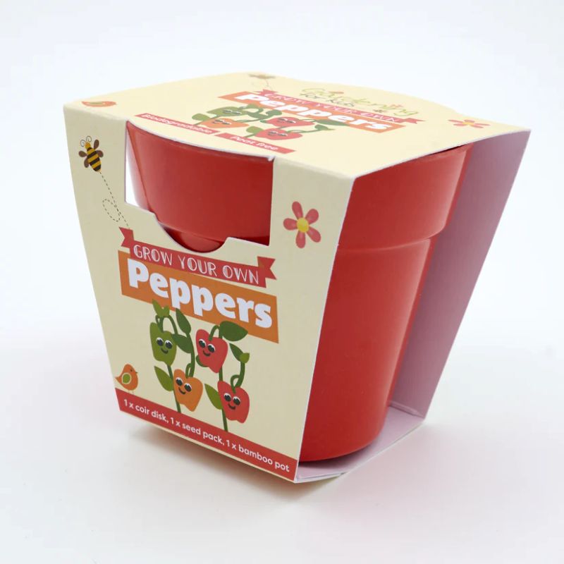 Children's Grow Your Own Sweet Peppers Growing Kit