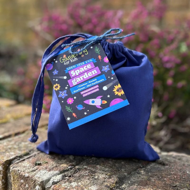 Space Garden Growing Kit Gift Bag