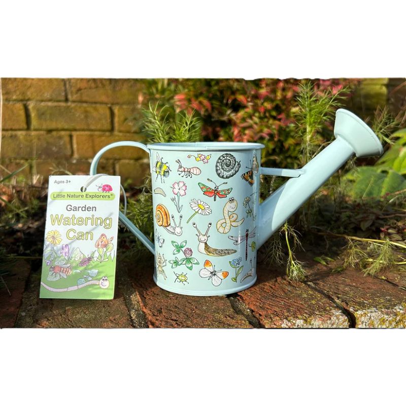 Little Nature Explorers Children's Small Metal Watering Can