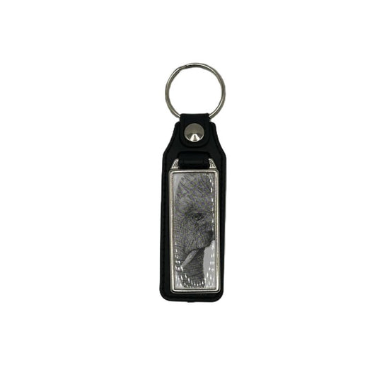 Elephant Art Keyring