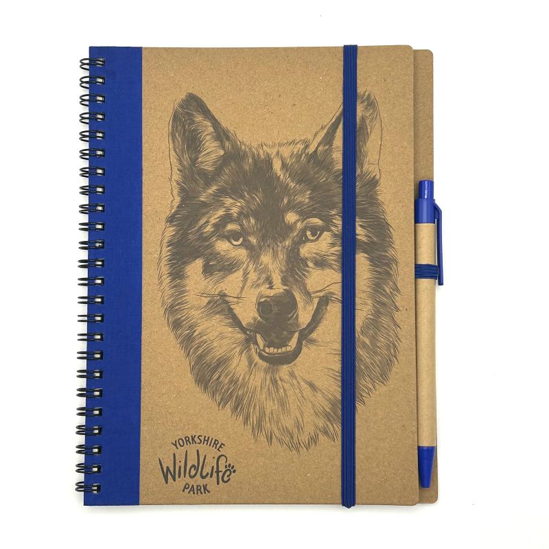 Eco Notebook & Pen Wolf