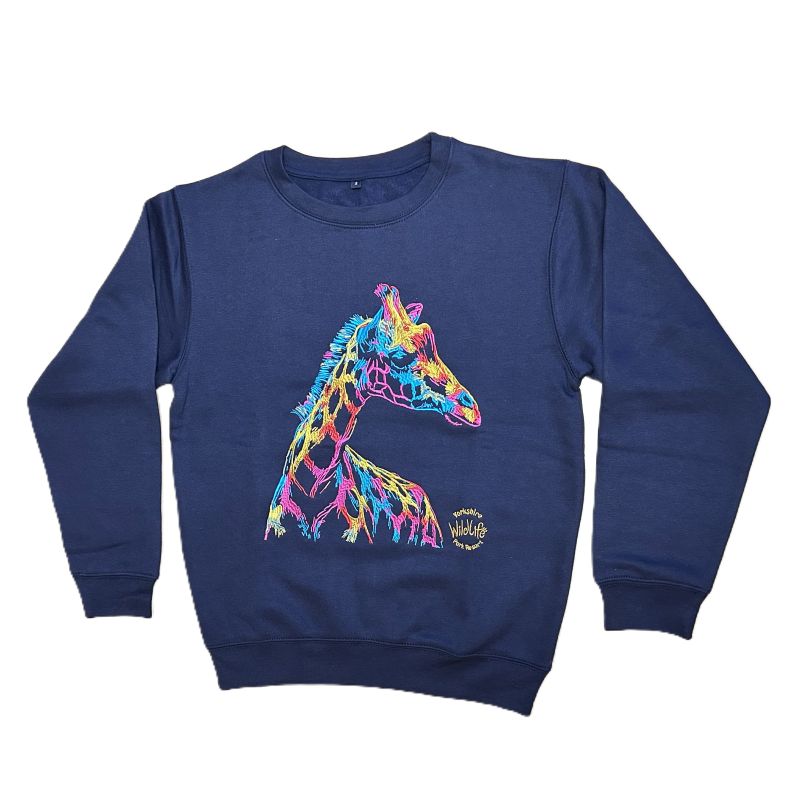 Yorkshire Wildlife Park Adult Rainbow Giraffe  - Sweater
