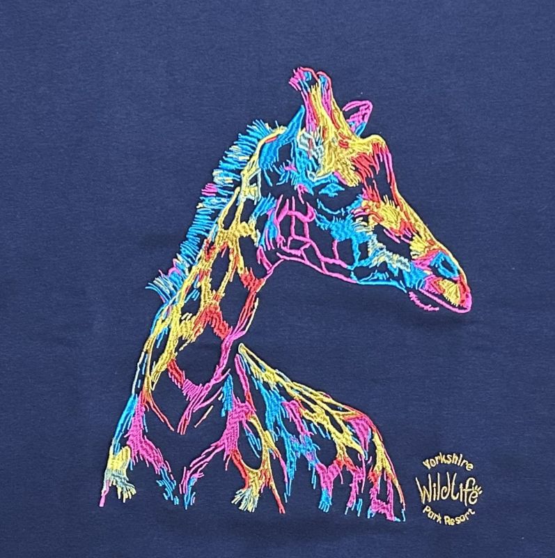 Yorkshire Wildlife Park Adult Rainbow Giraffe  - Sweater