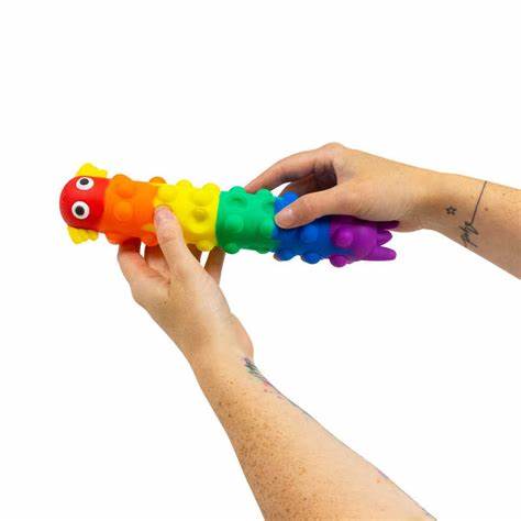 Light Up Suction Axolotl Sensory Toy