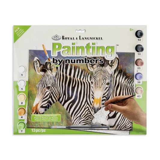 Paint by Numbers - Grevy's Zebra