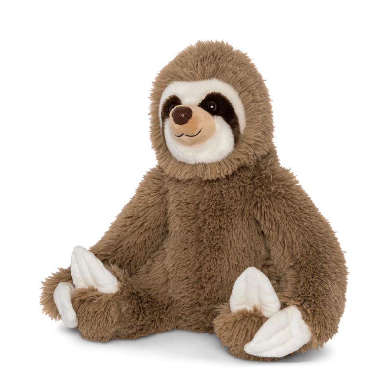 Fahlo Plush toy sloth on a white background