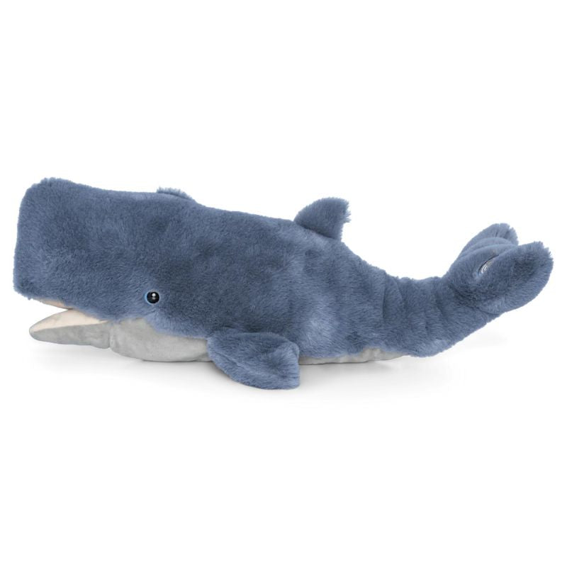 Fahlo Plush whale toy on a white background